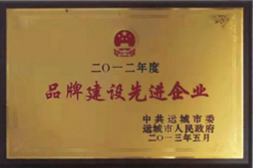 品牌建設(shè)先進(jìn)企業(yè)